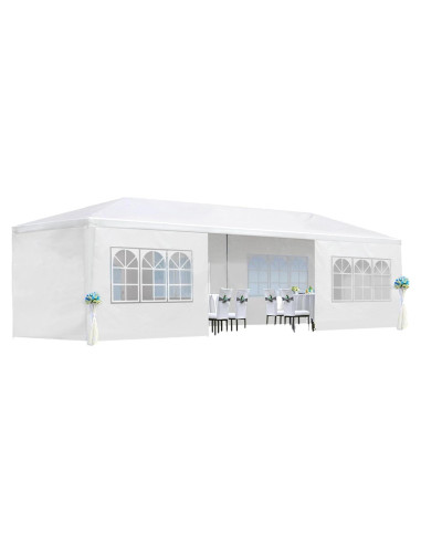 Carpa de Fiesta 3.05x9.14m F Fellie Cover Impermeable 8 Paredes