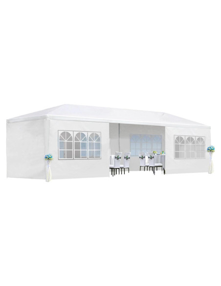 Carpa de Fiesta 3.05x9.14m F Fellie Cover Impermeable 8 Paredes