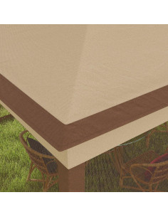 Carpa Plegable AnhuaUSA 3x3m con Red Desmontable para Jardín 2