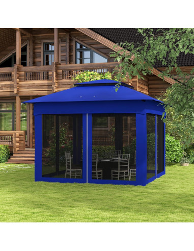 Carpa Plegable AnhuaUSA 3.25x3.25m para Patio Exterior