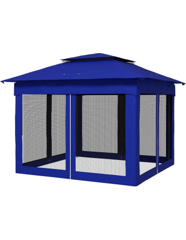 Carpa Plegable AnhuaUSA 3.25x3.25m para Patio Exterior