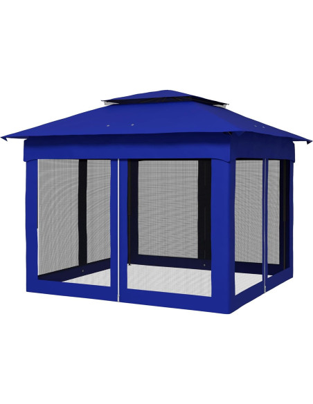 Carpa Plegable AnhuaUSA 3.25x3.25m para Patio Exterior