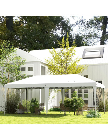 Carpa Plegable QiMaieeUSA 3.05m x 5.87m para Eventos