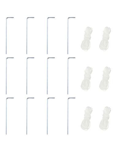 Marquesina Plegable Hexagonal KTHLBRH 3.6m x 3.1m Gris