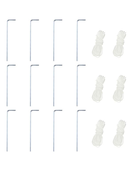 Marquesina Plegable Hexagonal KTHLBRH 3.6m x 3.1m Gris