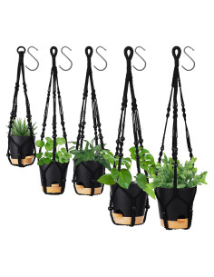 Macetas Colgantes GARDIFE 5 Piezas Autorriego 17.8-88.9 cm