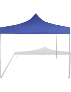 Gazebo Plegable Azul FUDUGEHMIOFWFJJ 2.99m x 2.99m para Exteriores 2
