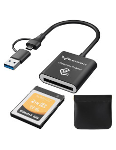 Lector de tarjetas CFexpress Tipo B Veeloon USB 3.2 10Gbps