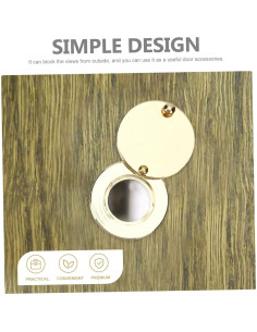 Cubierta de Mirilla de Cobre NULYLU 5.5x3cm Antidesgaste 2