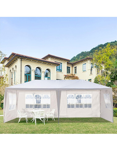 Carpa de Fiesta YUSHUREN 600x300cm Impermeable 4 Lados