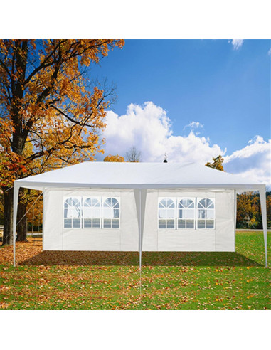 Carpa de Fiesta YUSHUREN 600x300cm Impermeable 4 Lados
