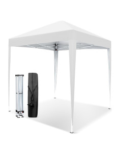 Carpa Plegable VINGLI 6.5x6.5 ft (1.98x1.98 m) Blanca