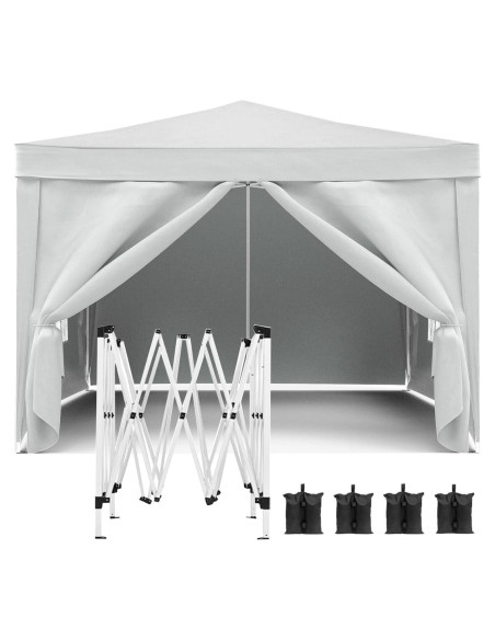 Carpa Plegable 3x3m SeeTruth con 4 Paredes Removibles UPF 50+