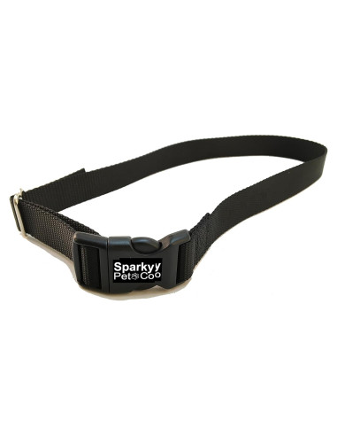Correa de Nylon Sólido 1.9 cm Sparky Pet Co para Mascotas