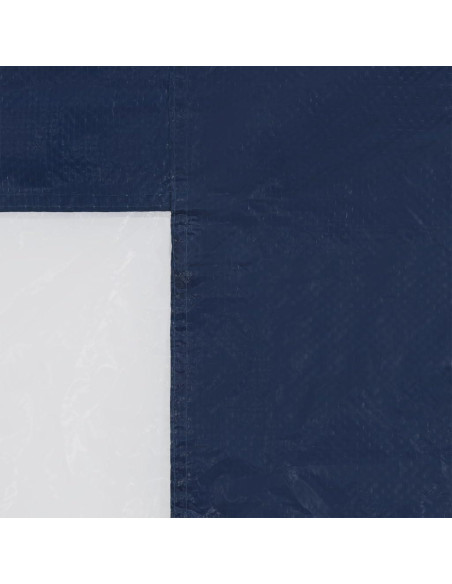 Pared lateral de carpa de fiesta MOBCANT 2 piezas azul 299.7x195cm