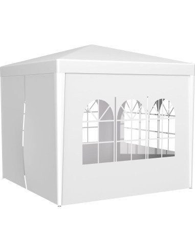 Carpa para Fiestas KUIKUI 10x10m con 4 Paredes Laterales