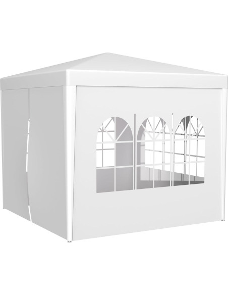 Carpa para Fiestas KUIKUI 10x10m con 4 Paredes Laterales