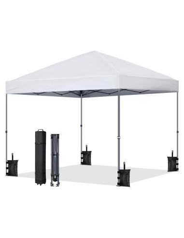 Carpa Plegable SUPVOX 3x3m Blanca Impermeable para Eventos