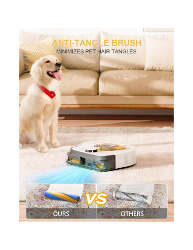 Robot Aspirador Automático UBPet V10 22,000 Pa Succión Alta