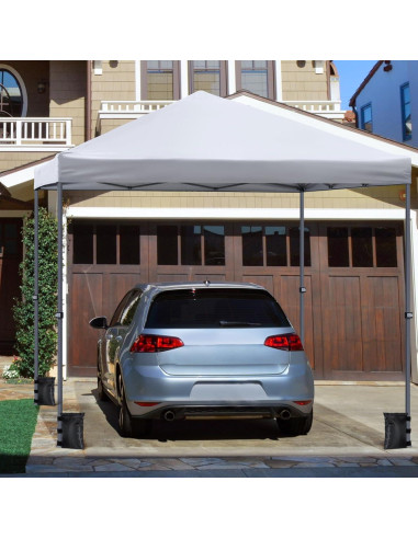 Carpa Plegable SUPVOX 3x3m Blanca Impermeable para Eventos