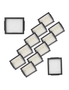 Filtro HEPA Genérico para Aspiradoras iRobot i3 i4 i5 i6 i7 i8 - Paquete de 12