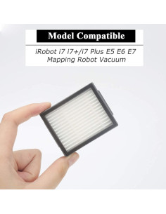 Filtro HEPA Genérico para Aspiradoras iRobot i3 i4 i5 i6 i7 i8 - Paquete de 12 2