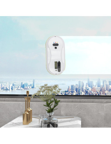 Robot Limpiador de Ventanas QUSKLISU DM68568 con Control Remoto