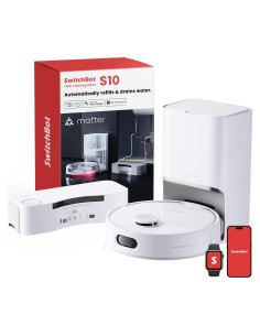 Aspiradora Robot SwitchBot S10 con Autovaciado y Autollenado