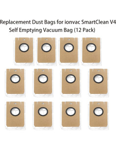 Bolsas de Polvo de Reemplazo YERXPAFT para ionvac SmartClean V4 - 12 Unidades 2