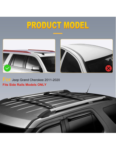 Portaequipajes OCPTY para Nissan Kicks 2017-2021 100 kg