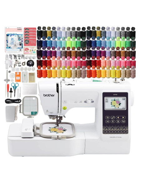 Máquina de Bordado y Costura Brother SE700 4"x4" con Accesorios