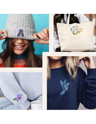 Máquina de Bordado y Costura Brother SE700 4"x4" con Accesorios