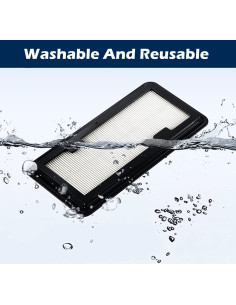 Filtros HEPA Lavables Goodsby 5 Pack para Aspiradoras Samsung 2