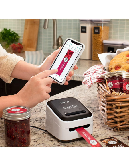 Impresora de Etiquetas y Fotos Brother VC-500W ZINK 2.54cm