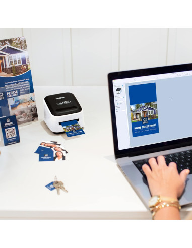 Impresora de Etiquetas y Fotos Brother VC-500W ZINK 2.54cm