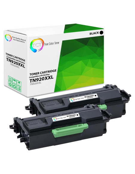 Cartucho de Tóner TCT TN920XXL - Paquete de 2, 11000 Páginas