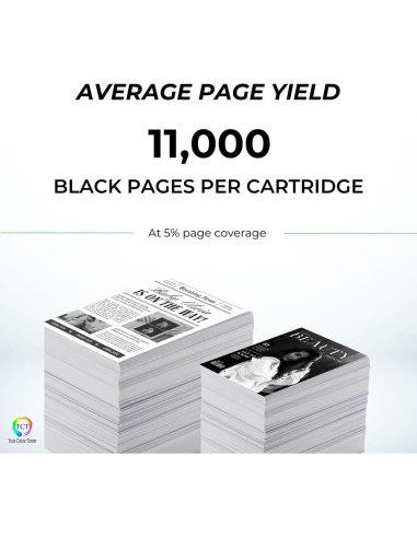 Cartucho de Tóner TCT TN920XXL - Paquete de 2, 11000 Páginas