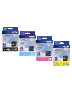 Cartucho de Tinta Brother LC103 - Negro, Cian, Magenta, Amarillo