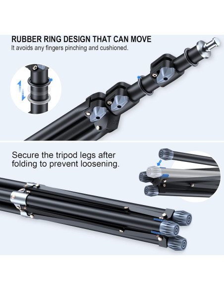 Soporte de Luz LINCO Zenith 265 cm con Varillas Adicionales