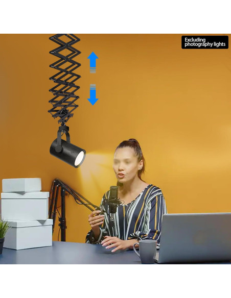 Riel de Techo para Fotografía Ajustable 55-200 cm lxrnqcey