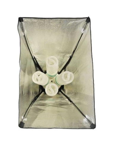 Kit de Iluminación Continua ePhoto 3200W con Softbox