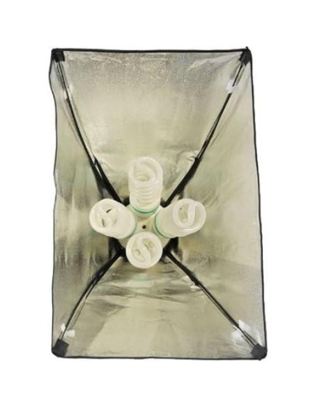 Kit de Iluminación Continua ePhoto 3200W con Softbox