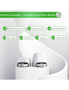 Reemplazo Cepillos Laterales Soniicmomo para Qrevo - Paquete de 6 2