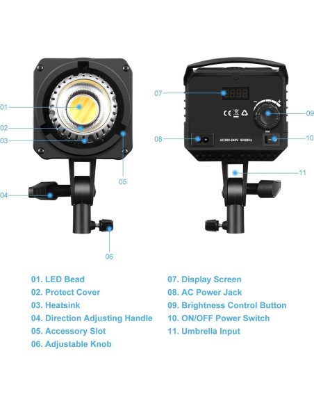 Kit de Iluminación Softbox PULUZ 120W con Trípode y Control Remoto