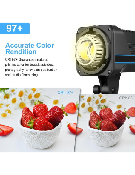 Kit de Iluminación Softbox PULUZ 120W con Trípode y Control Remoto