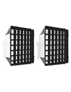 Difusor Softbox Plegable GVM 500 con Rejilla Panal 27.94cm