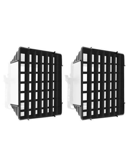 Difusor Softbox Plegable GVM 500 con Rejilla Panal 27.94cm