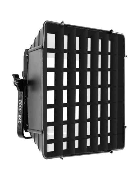 Difusor Softbox Plegable GVM 500 con Rejilla Panal 27.94cm