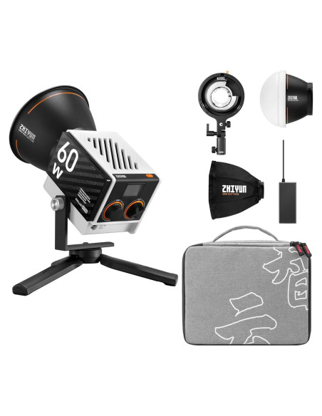 Luz LED Bi-Color Zhiyun MOLUS G60 60W 2700K-6500K