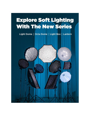 Caja de Luz Amaran 60x90cm Softbox Plegable Bowens con Difusor